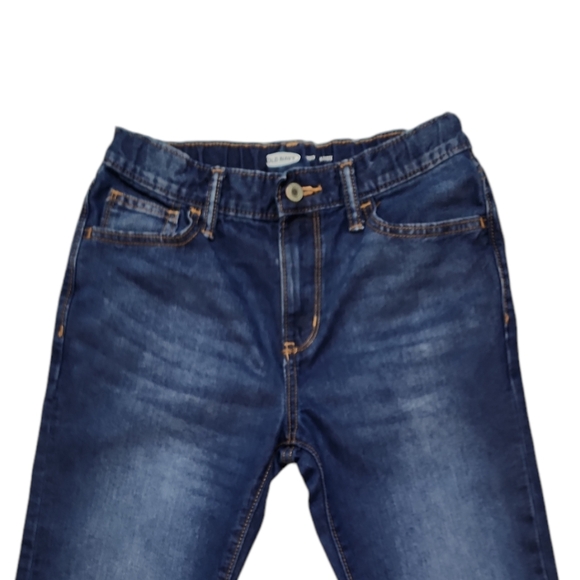 Old Navy Adjustable Waist Denim Jeans Boys Size 14 - Picture 4 of 9